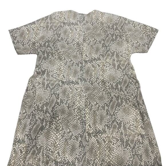 BABATON Aritzia Wallace Wrap Dress Sz XS Snake Print - Picture 9 of 9